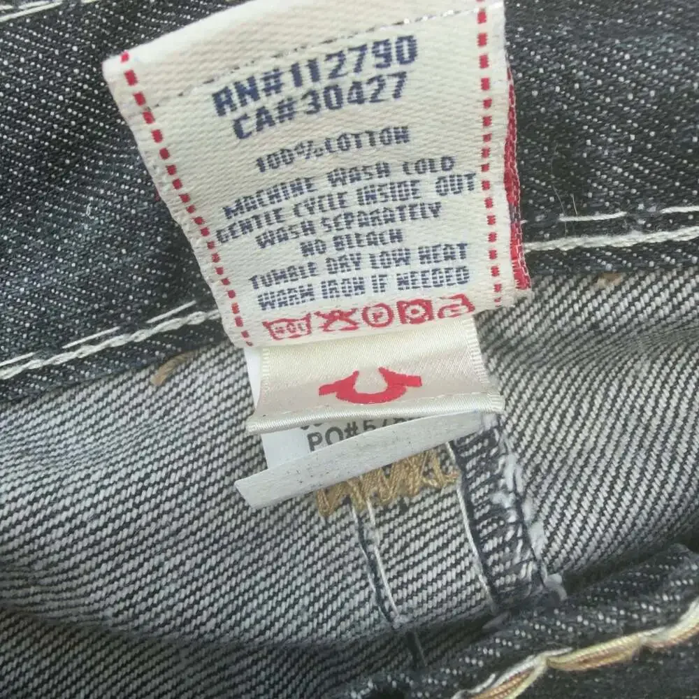 True Religion Billy Super T Jeans Size 34